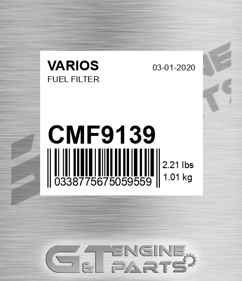 CMF9139 Fuel Filter for VARIOS