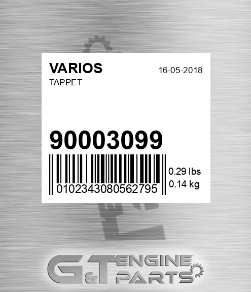 900.03099 Tappet