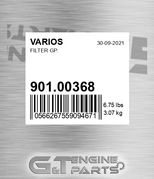 901.00368 Filter Gp.