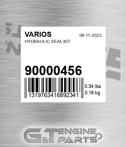 900.00456 Hydraulic Seal Kit for VARIOS