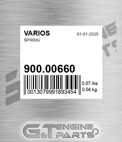 900.00660 Spring