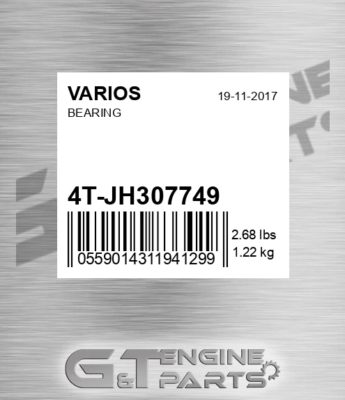 4T-JH307749 Bearing for VARIOS