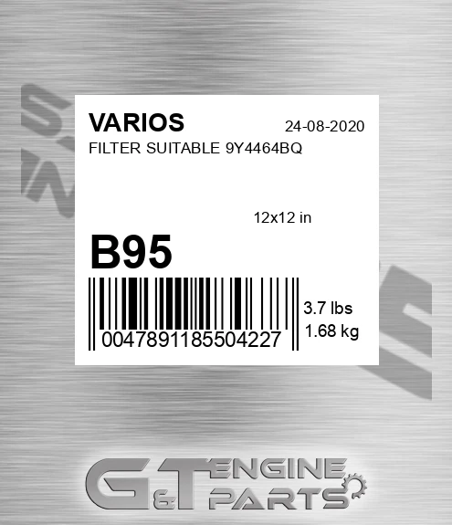 B95 VARIOS Filter Suitable 9y4464bq