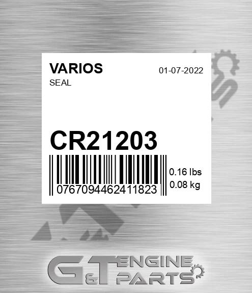 CR21203 Seal for VARIOS