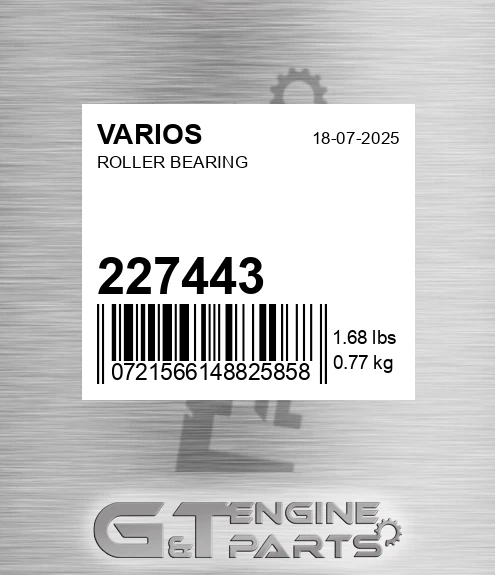 227443 Roller Bearing