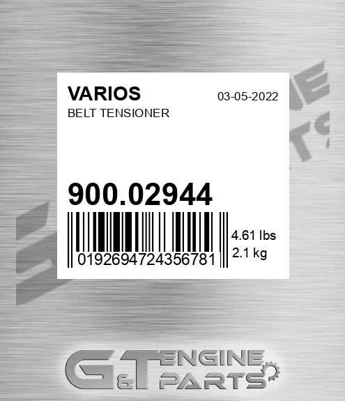 900.02944 Belt Tensioner