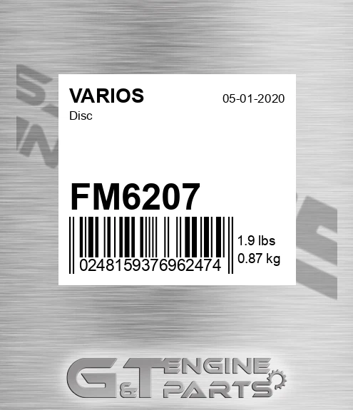 FM6207 Disc