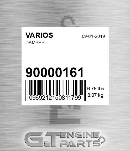 900.00161 Damper for VARIOS