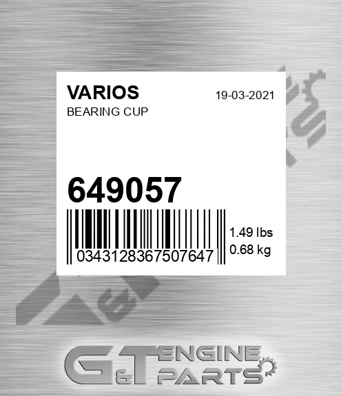 649057 Bearing Cup
