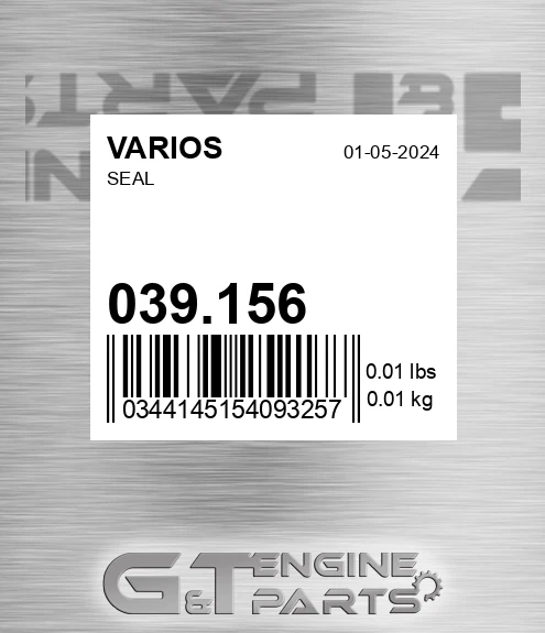 039.156 Seal