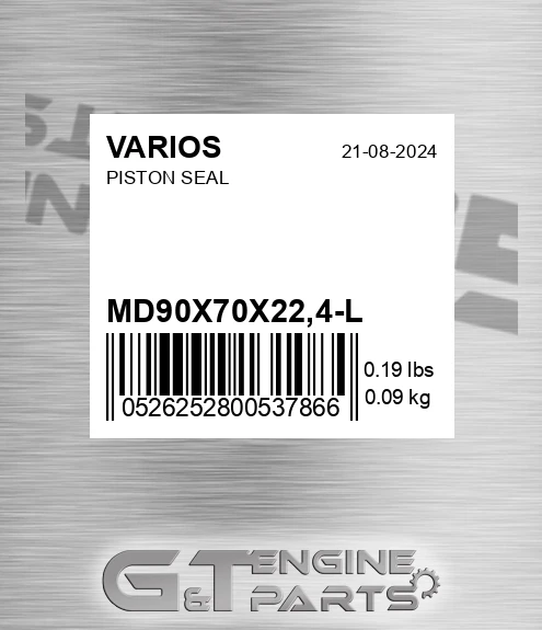 MD90X70X22,4-L Piston Seal