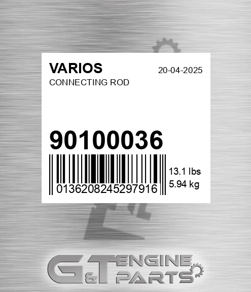 901.00036 Connecting Rod for VARIOS