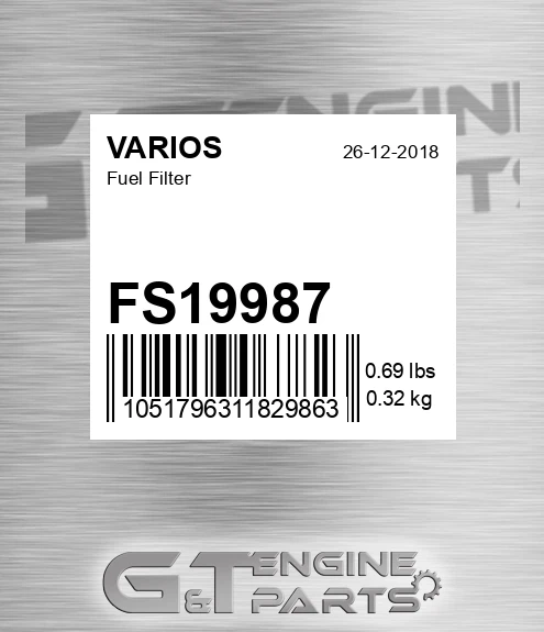 FS19987 Fuel Filter