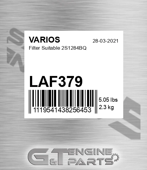LAF379 Filter Suitable 2s1284bq