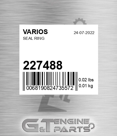 227488 VARIOS Seal Ring