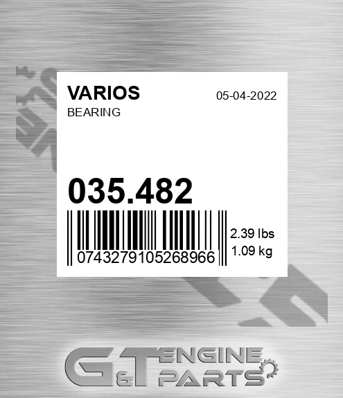 035.482 Bearing
