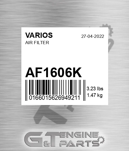 AF1606K Air Filter