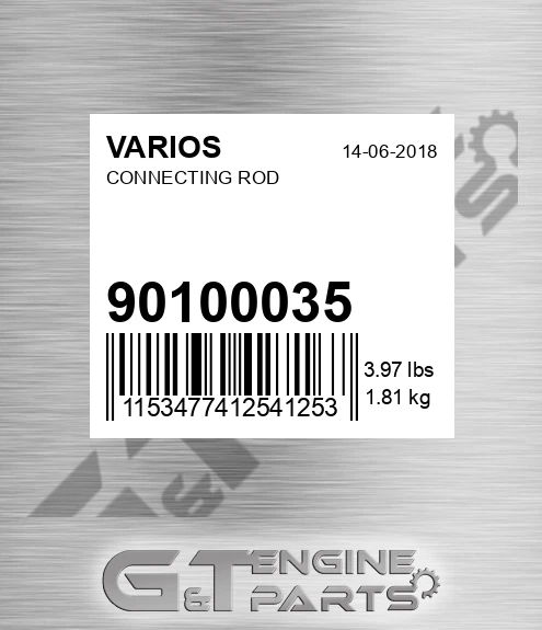 901.00035 Connecting Rod for VARIOS