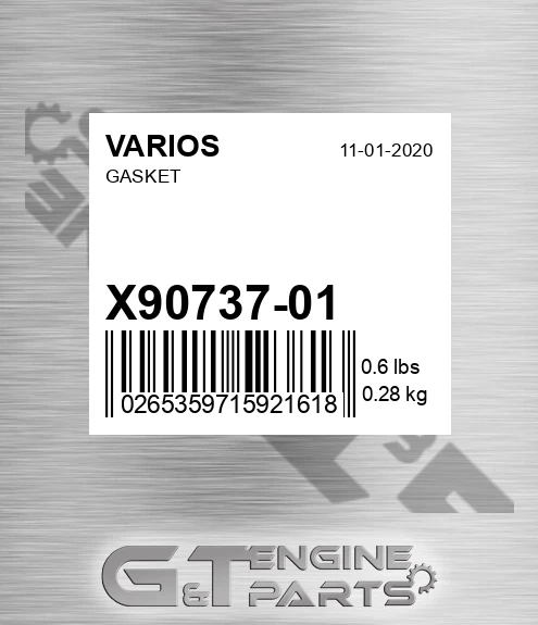 X90737-01 Gasket