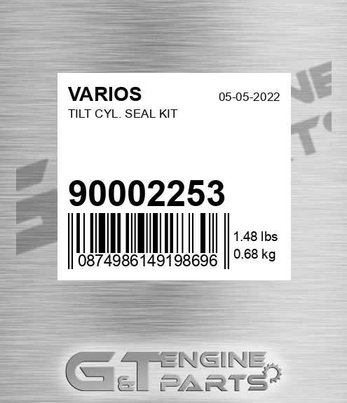 90002253 Hydraulic Seal Kit for VARIOS