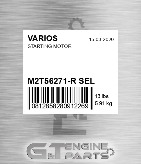 M2T56271-R+SEL Starting Motor