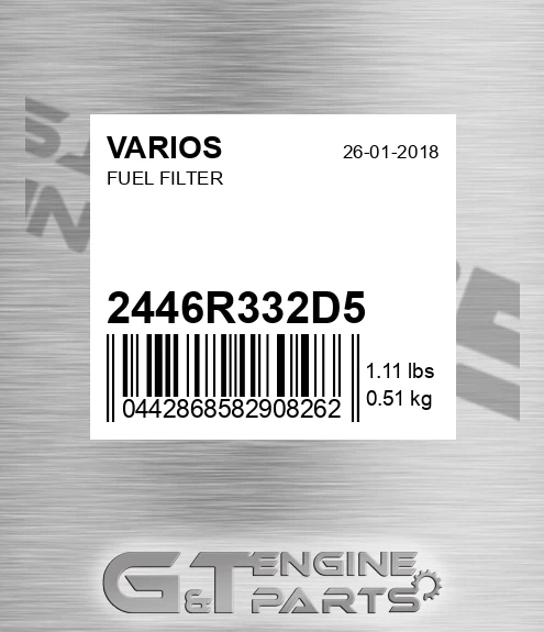 2446R332D5 Fuel Filter