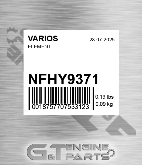 NFHY9371 Element