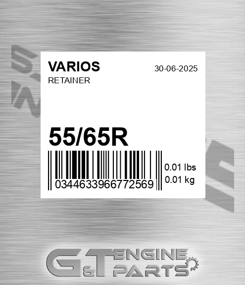 55/65R Retainer