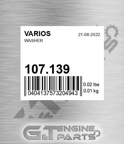 107.139 Washer