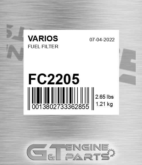 FC2205 Fuel Filter