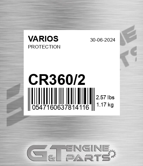 CR360/2 Protection for VARIOS