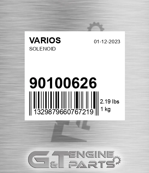 90100626 Solenoid for VARIOS