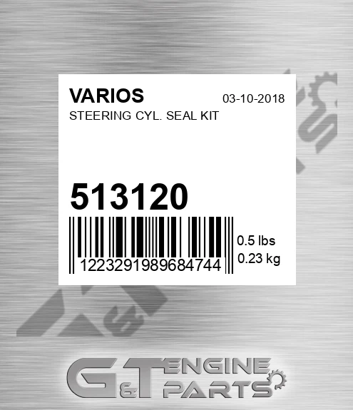 513120 Steering Cyl. Seal Kit