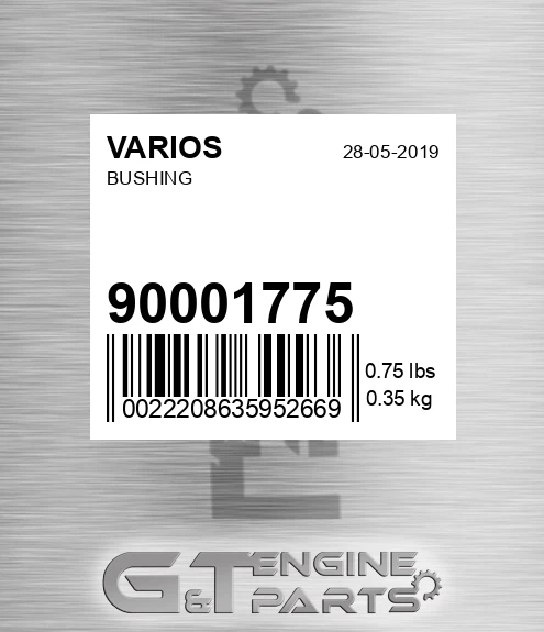 900.01775 Bushing
