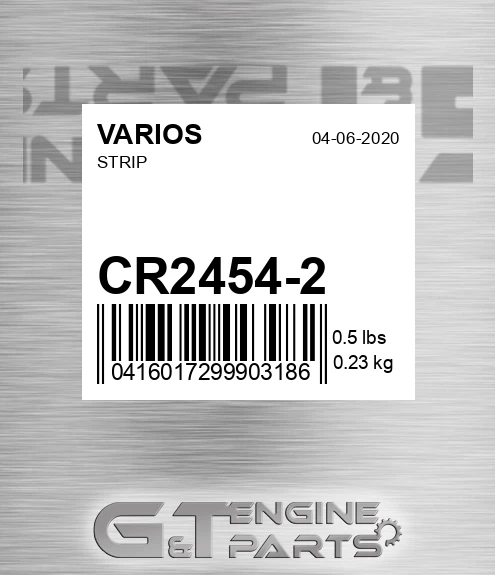 CR2454/2 Strip