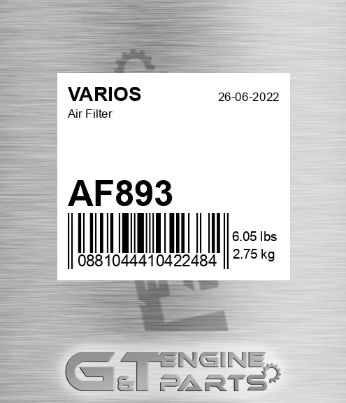 AF893 Air Filter