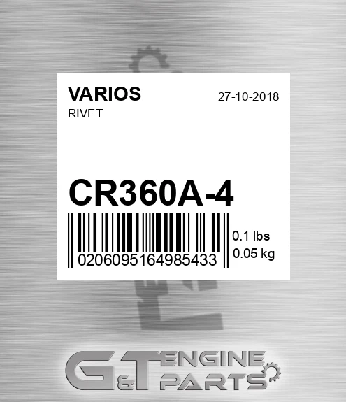 CR360A/4 Rivet