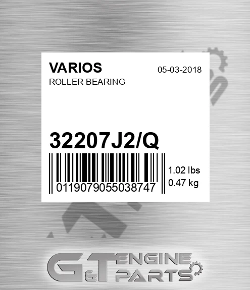 32207J2/Q Roller Bearing
