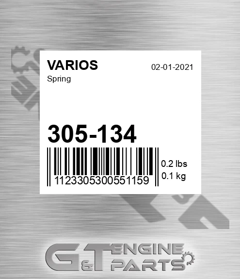 305-134 Spring