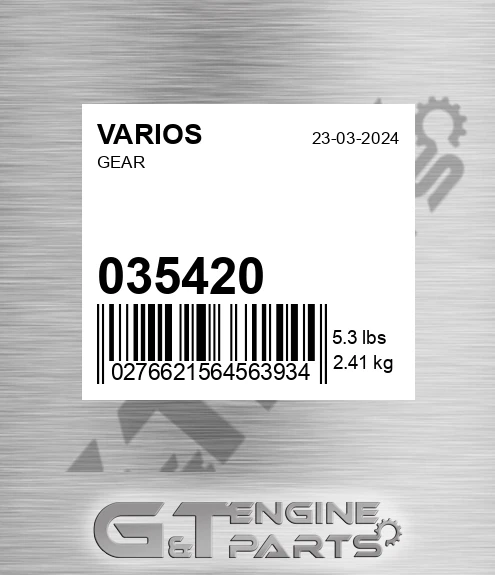 035420 Gear