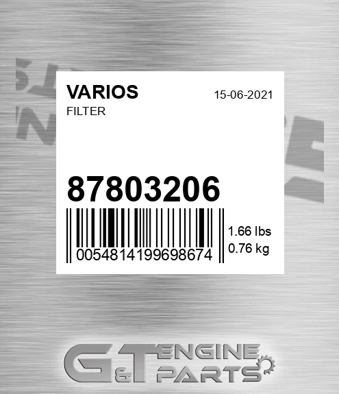 87803206 Filter