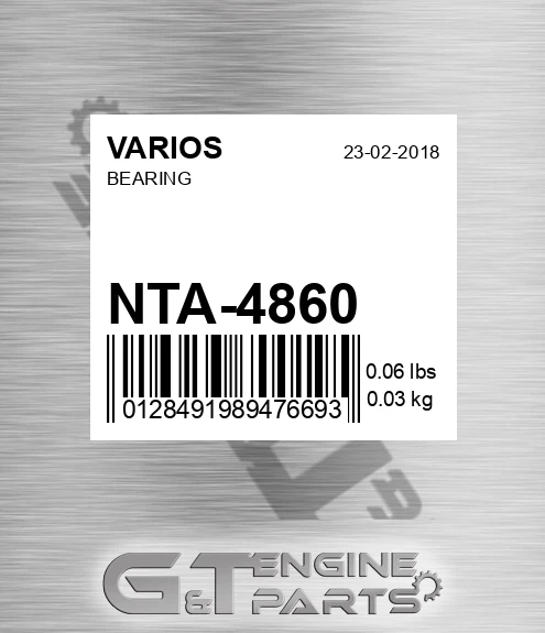 NTA-4860 Bearing