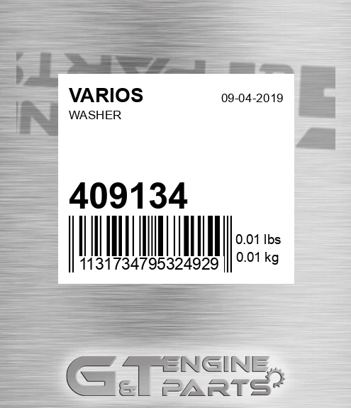 409134 Washer for VARIOS