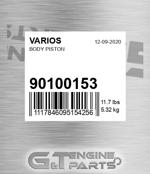 901.00153 Body Piston for VARIOS
