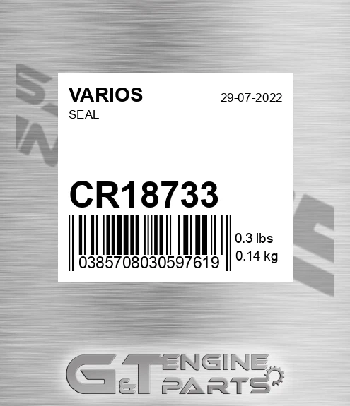 CR18733 Seal