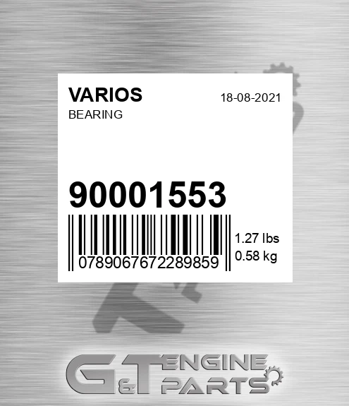 90001553 Bearing