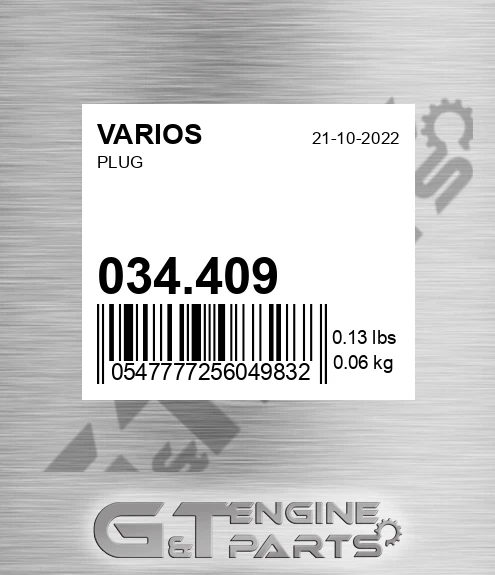 034.409 Plug
