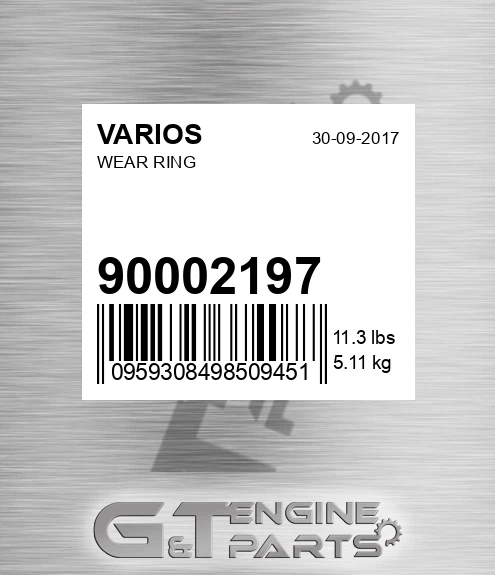 900.02197 Wear Ring