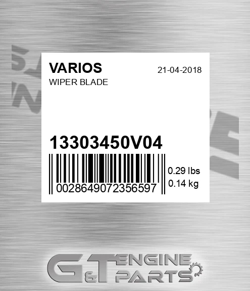 13303450V04 Wiper Blade