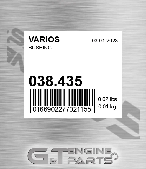 038.435 Bushing